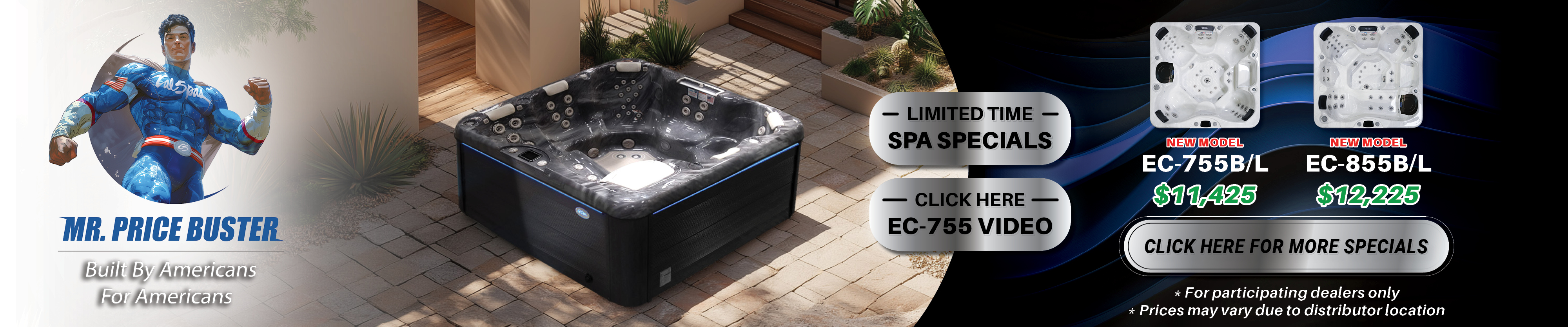 Calspas hot tub being used in a family setting - Novosibirsk